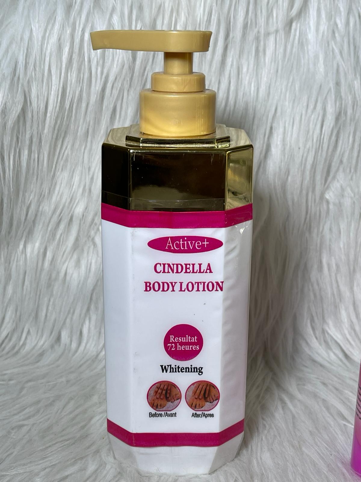 CINDELLA LAIT CORPOREL ULTRA BLANCHISSANTE ANTI IMPERFECTION ZÉRO TACHES 500ML ACTION RAPIDE