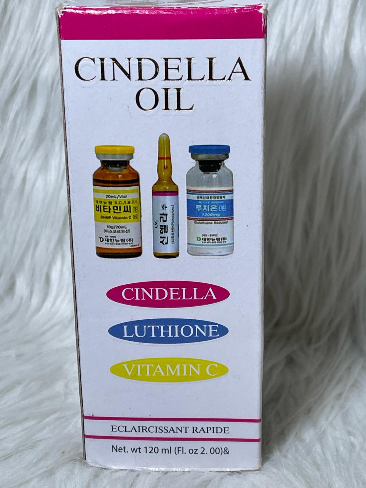 CINDELLA DUO ULTRA BLANCHISSANT LAIT CORPOREL ET HUILE ANTI IMPERFECTION ZERO TACHES