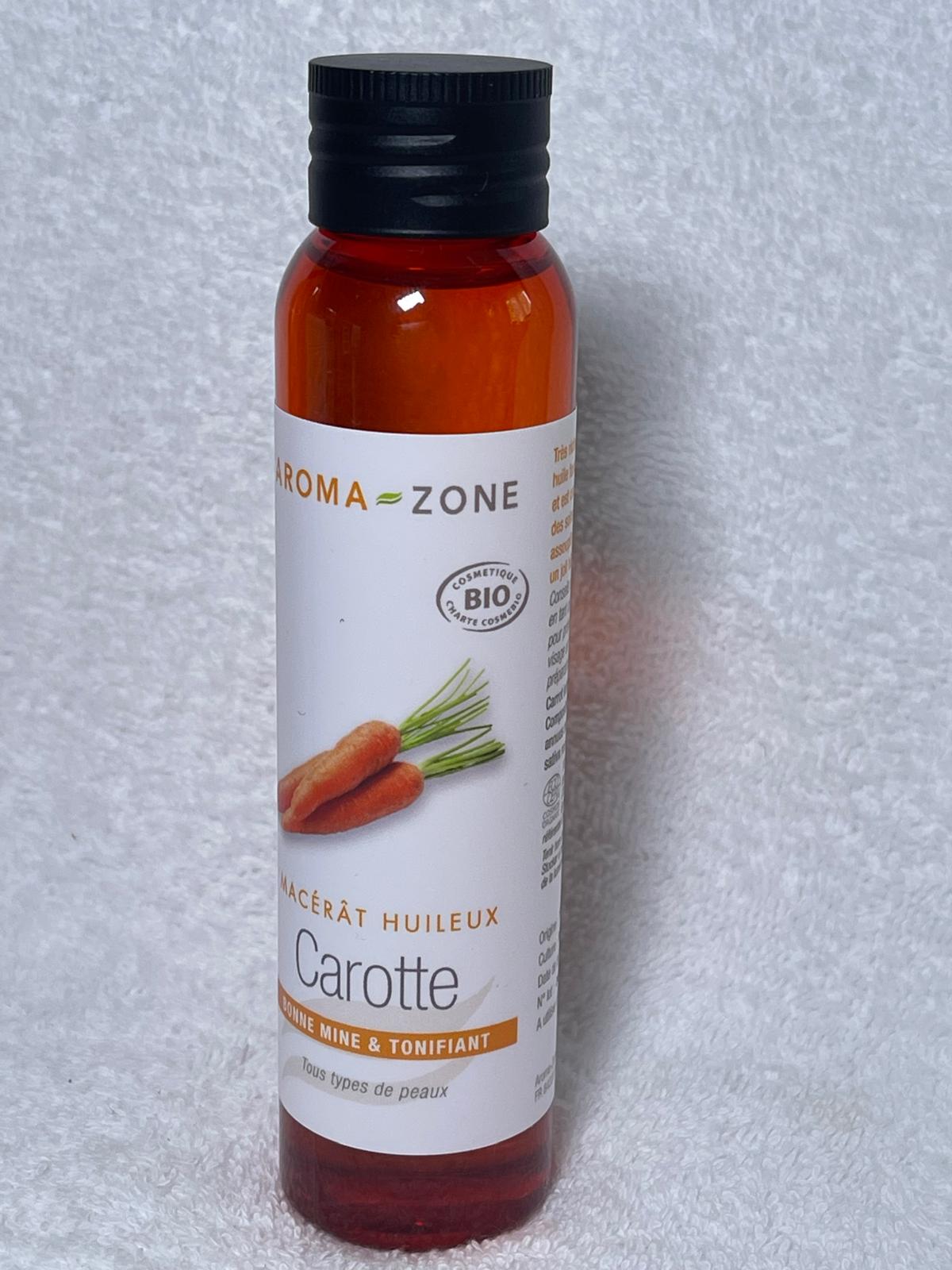 Disaar huile ultra blanchissante et huile de carotte bonne mine bio 100% glow