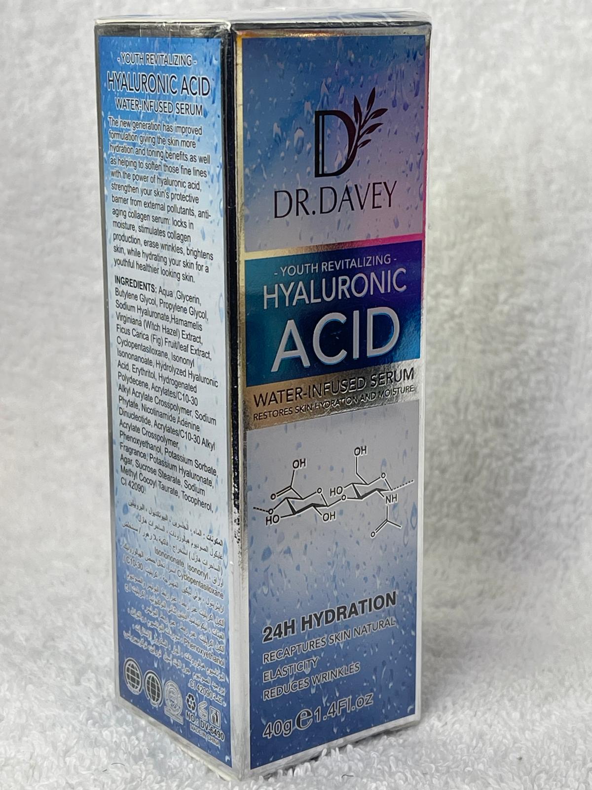 DR. DAVEY SERUM HYALURONIC ACIDE 40G ULTRA HYDRATANT NOURRISSANT ANTI IMPERFECTION