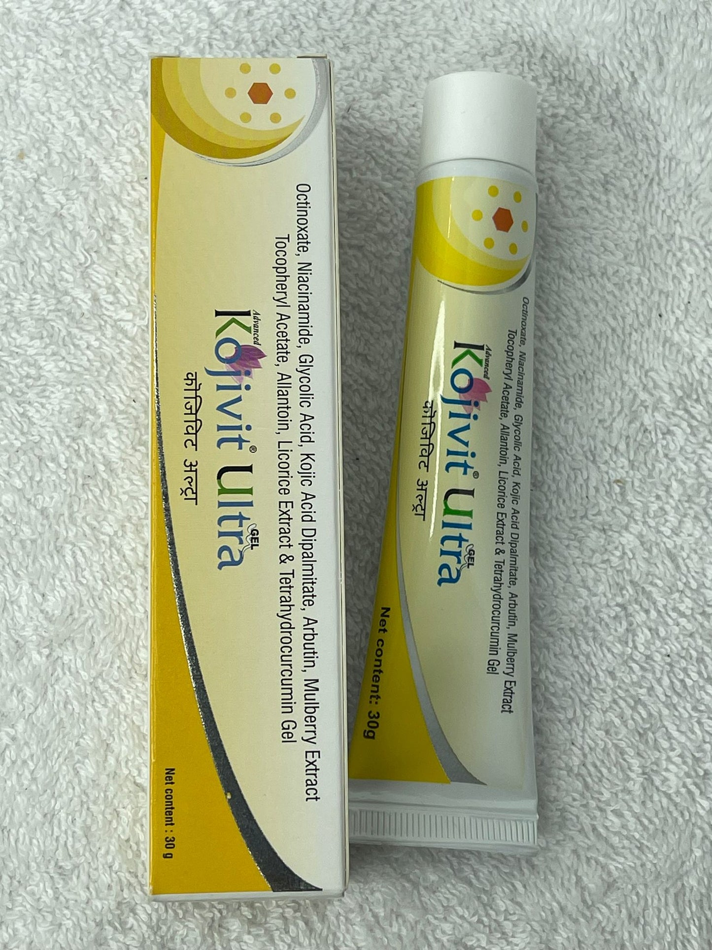 Kojivit Ultra Gel Cède ultra éclaircissant anti imperfection zéro tache anti Melasma