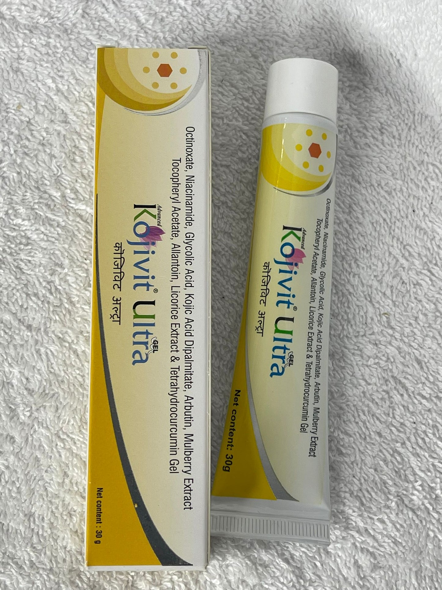 Kojivit Ultra Gel Cède ultra éclaircissant anti imperfection zéro tache anti Melasma