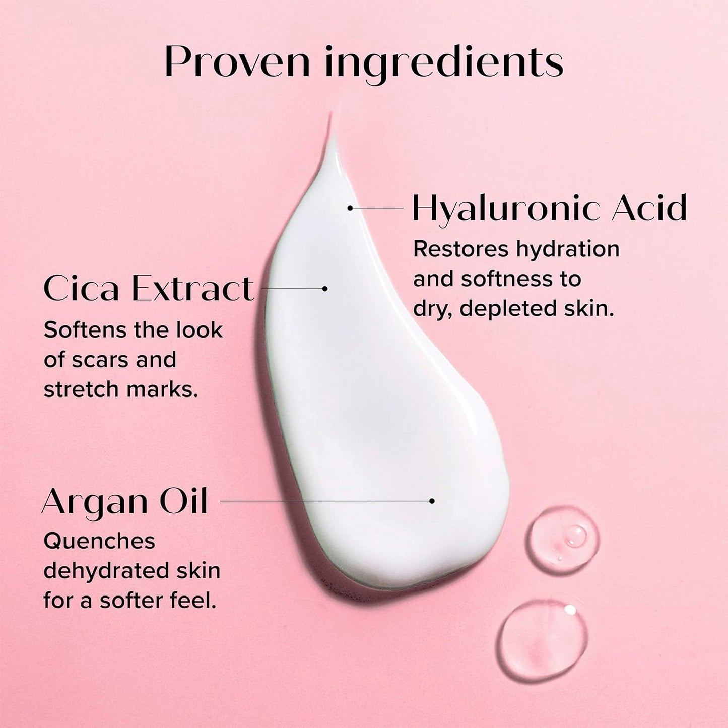 Medix 5.5 Crème hydratante pour le corps et le visage à l'acide hyaluronique + vitamine E | Lotion raffermissante hydratante pour la peau sèche minimise l'apparence des rides, des vergetures