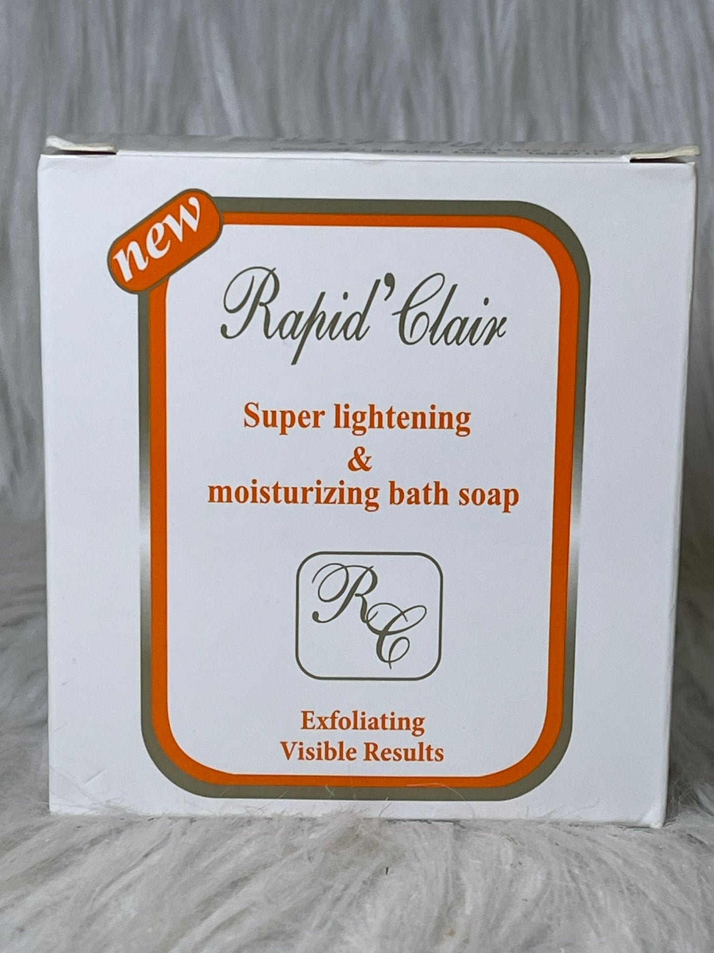 RAPID CLAIRE SAVON EXFOLIANT GOMMANT ANTI IMPERFECTION ULTR ÉCLAIRCISSANT TRAITEMENT DES TACHES ET CICATRICE 100G