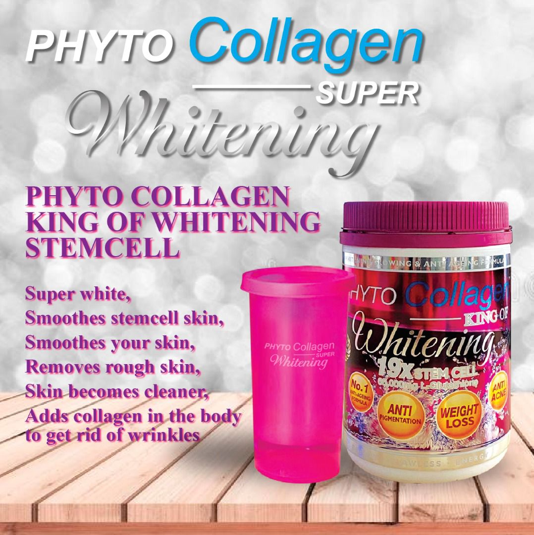 Collagène photo Whitening pour une peau parfaite