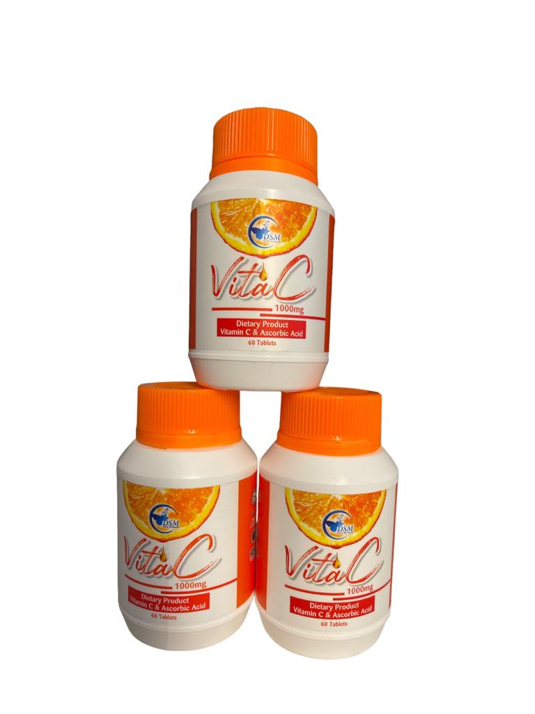 Vitamine C pour une peau brillante lisse sans imperfection