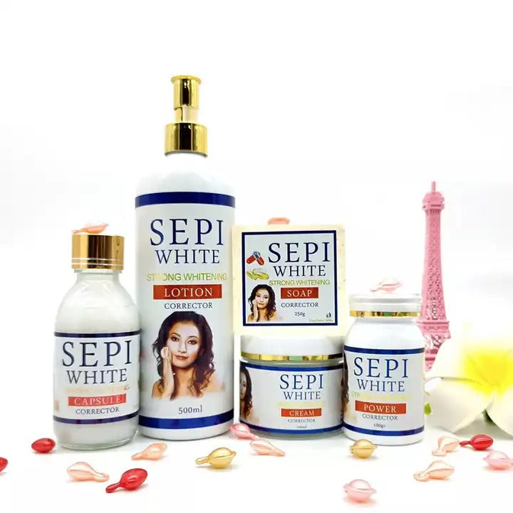 Gamme cosmetique SEPI WHITE Ultra BLANCHISSANTE TRAITEMENT DES IMPERFECTION EN PROFONDEUR