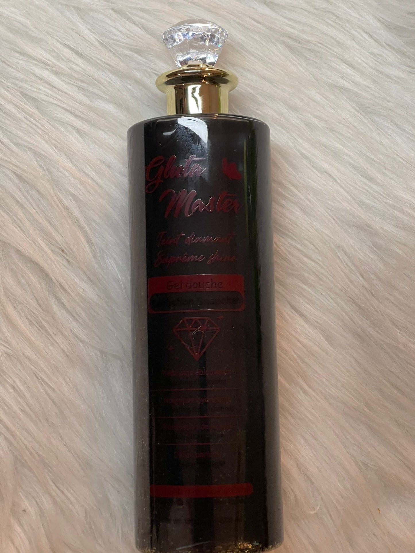 GEL DE DOUCHE DIAMANT ULTRA ÉCLAIRCISSANT 24K NOIRE NON SALISSANT ANTI IMPERFECTION