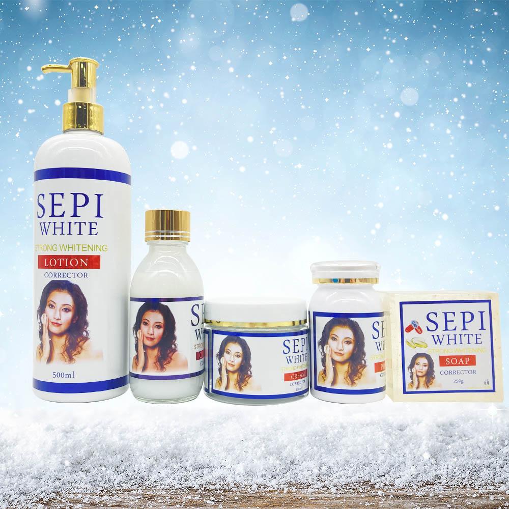 Gamme cosmetique SEPI WHITE Ultra BLANCHISSANTE TRAITEMENT DES IMPERFECTION EN PROFONDEUR