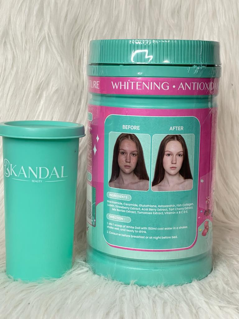 WHITE DOLL COLLAGÈNE ULTRA ÉCLAIRCISSANT ANTI AGE ANTI IMPERFECION ACNES TÂCHES RIDE VERGETURES