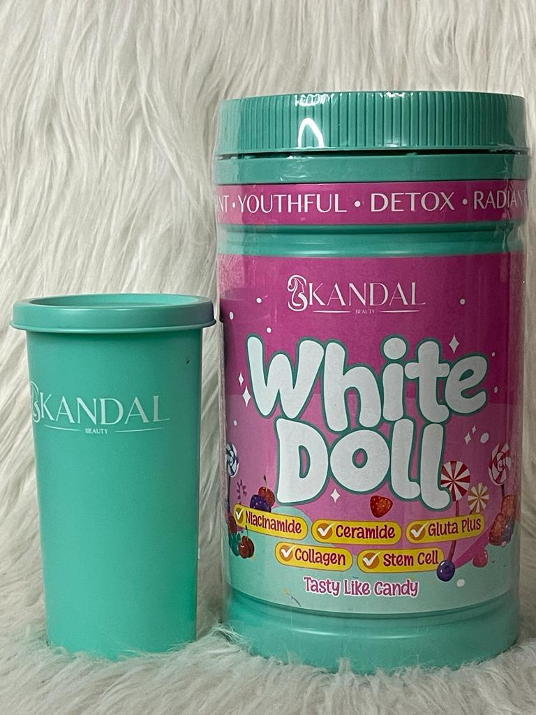 WHITE DOLL COLLAGÈNE ULTRA ÉCLAIRCISSANT ANTI AGE ANTI IMPERFECION ACNES TÂCHES RIDE VERGETURES