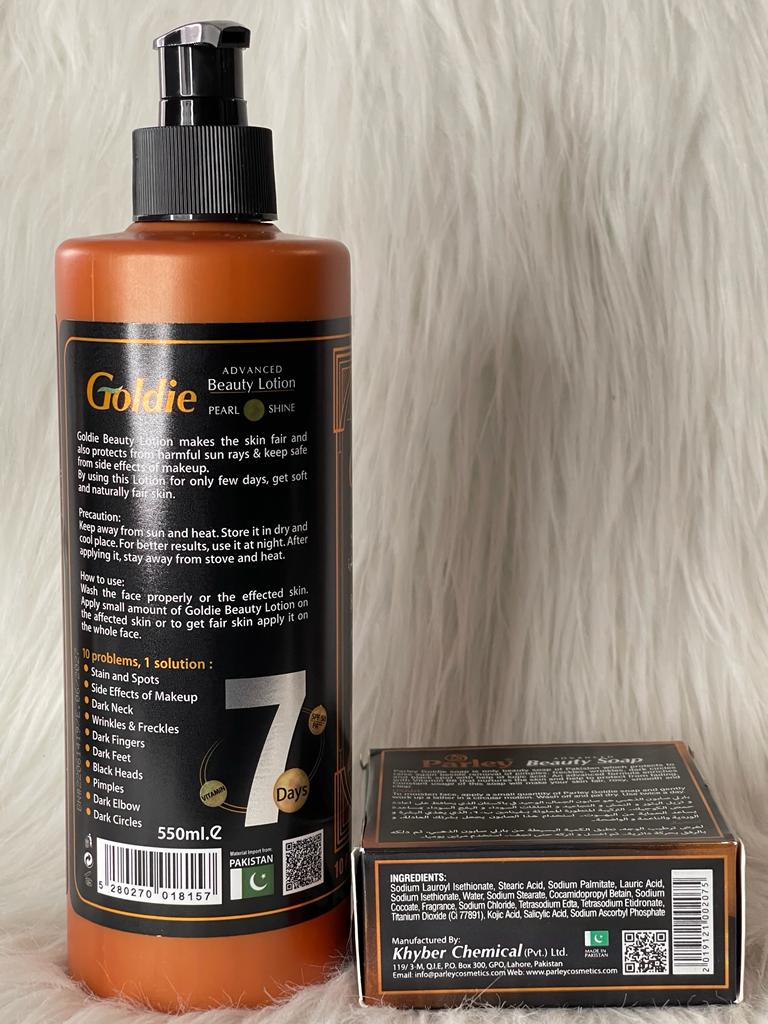 PARLEY CRÈME DE VISAGE GOLDIE POUR UNE PEAU SANS IMPERFECTIONS BRILLANTE