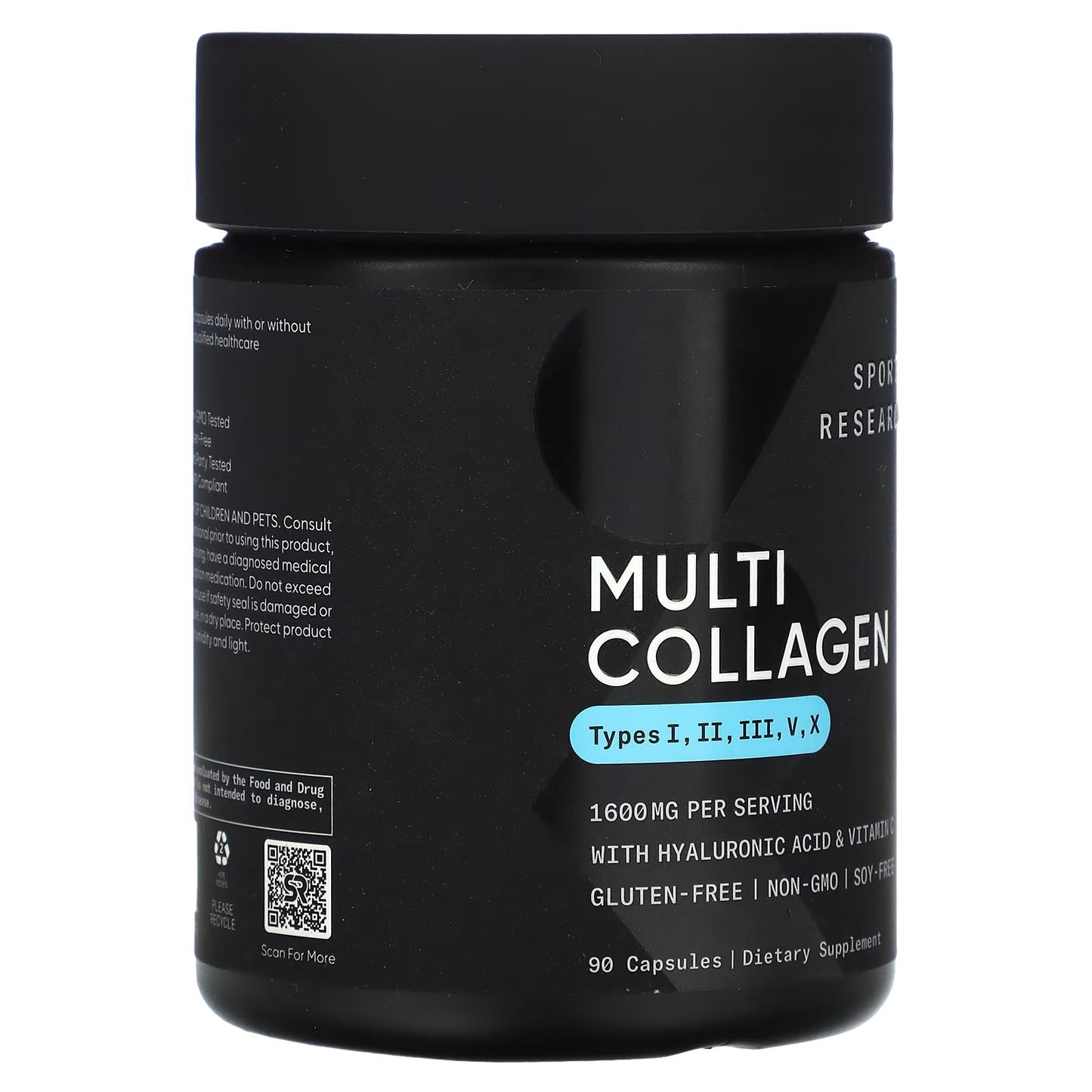 Sports Research, Complexe multi-collagène, 90 capsules
