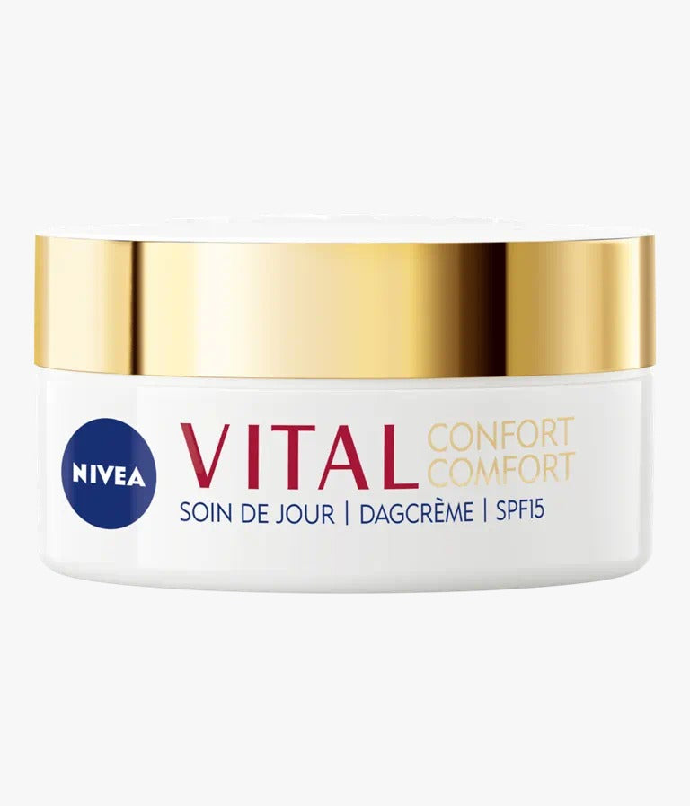 NIVEA CREME SOIN DE JOUR FPS 15 VITAL CONFORT & NUTRITION ULTRA HYDRATANT PROTECTRICE TRTES EFFICACE PROTECTION SOLAIRE