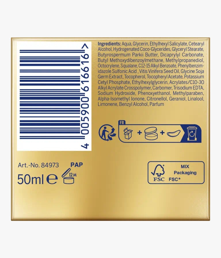 NIVEA CREME SOIN DE JOUR FPS 15 VITAL CONFORT & NUTRITION ULTRA HYDRATANT PROTECTRICE TRTES EFFICACE PROTECTION SOLAIRE