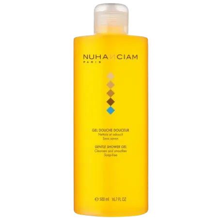 Nuhanciam GEL DOUCHE DOUCEUR NETTOIE ET ADOUCIT Peaux déshydratées- SANS SAVON