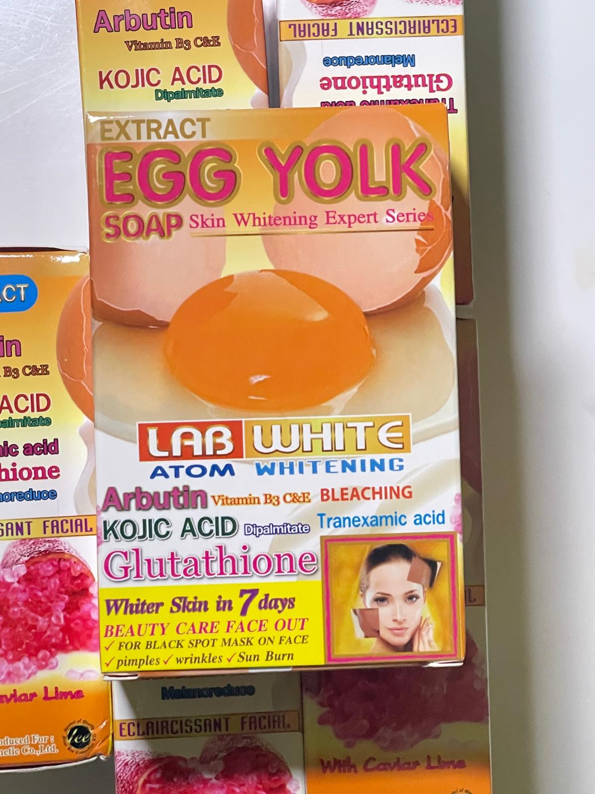LABWHITE LOT DE 6 SAVONS ULTRA ÈCLAIRCISSANT ANTI IMPERFECTION 160g X6