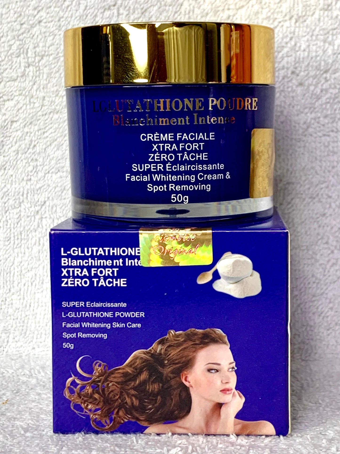 Lux cosmetics Gamme ultra blanchissante glutathione collagène anti imperfection zéro défaut