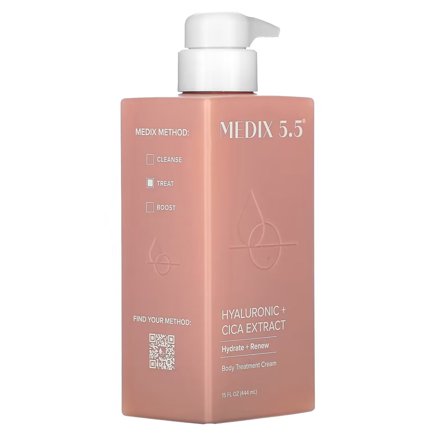 Medix 5.5 Crème hydratante pour le corps et le visage à l'acide hyaluronique + vitamine E | Lotion raffermissante hydratante pour la peau sèche minimise l'apparence des rides, des vergetures