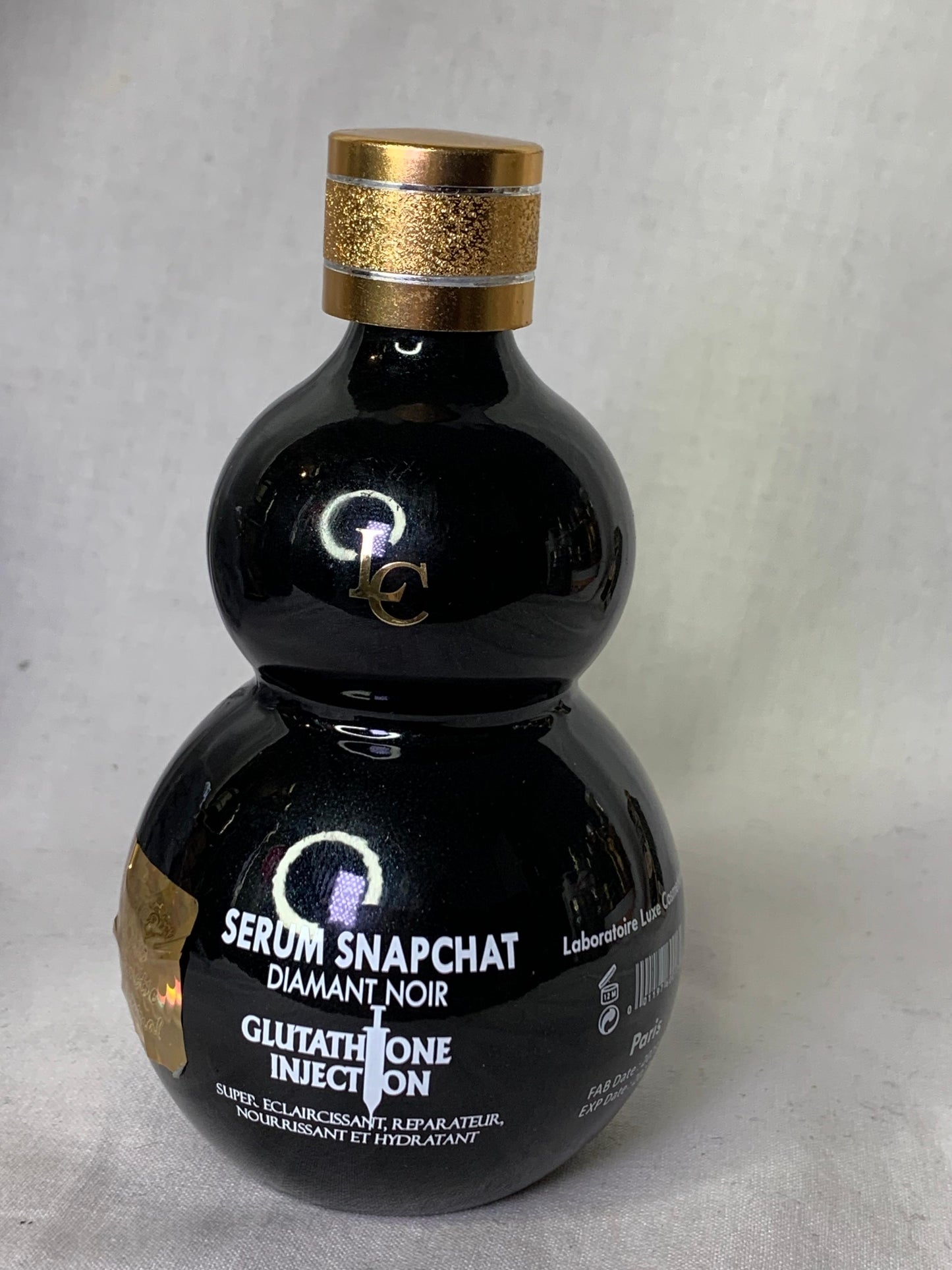 SERUM SNAPCHAT DIAMANT NOIR GLUTATHION INJECTION SUPER ECLAIRCISSANT REPARATEUR NOURRISSANT HYDRATANT