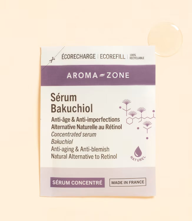 Sérum concentré Bakuchiol -30 ml éco recharge Livraison rapide