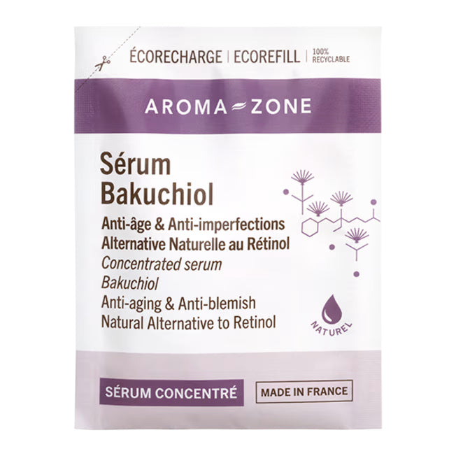 Sérum concentré Bakuchiol -30 ml éco recharge Livraison rapide