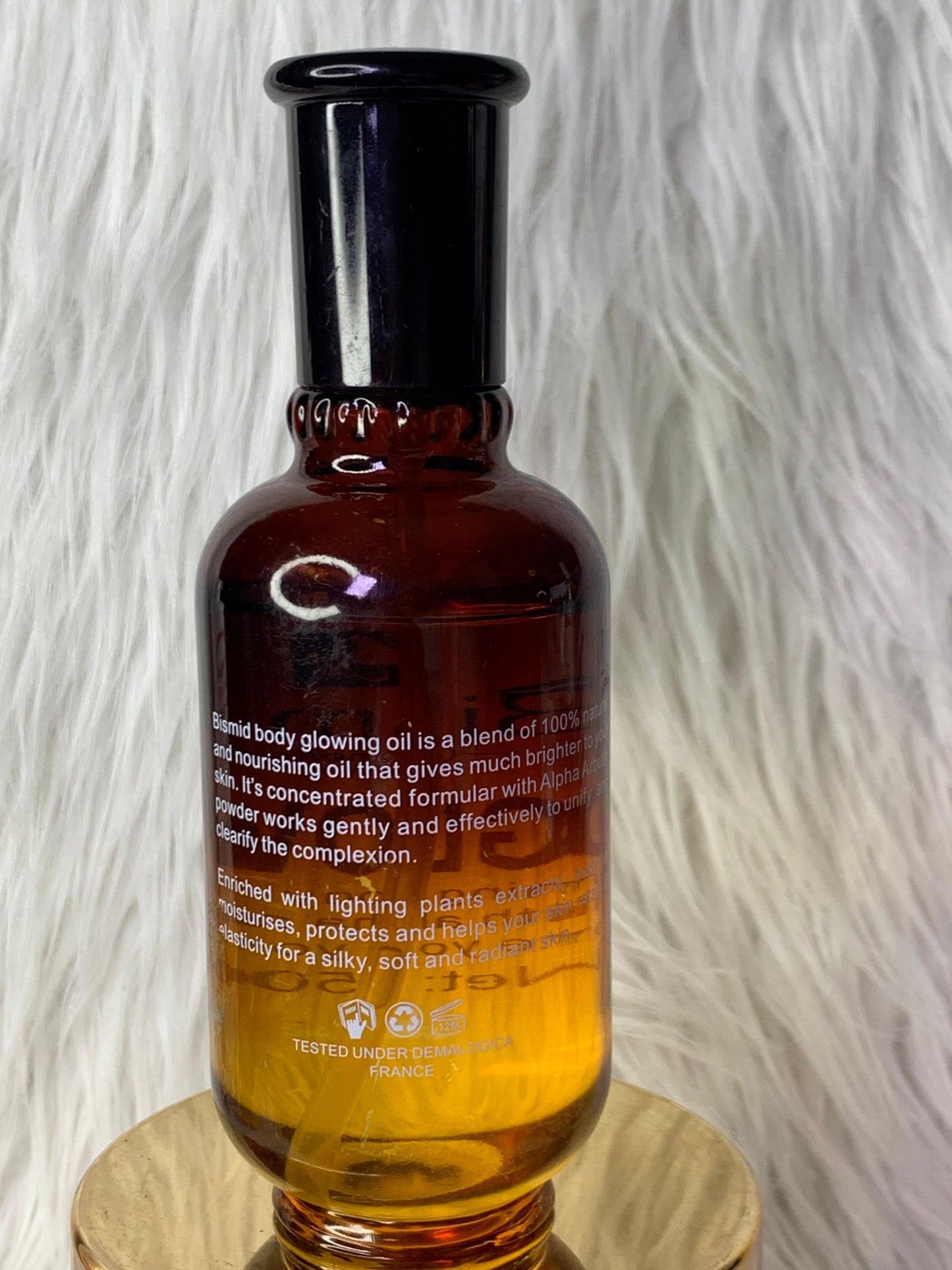 BISMID BODY GLOWING OIL HUILE CORPOREL ULTRA ÉCLAIRCISSANT ANTI IMPERFECTION REPARATRICE
