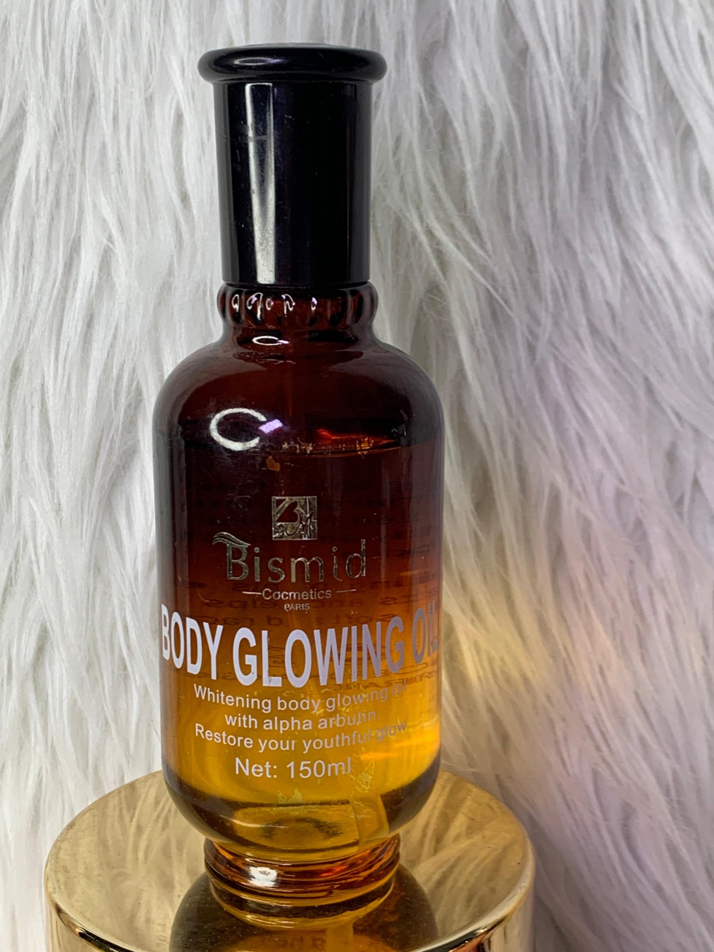 BISMID BODY GLOWING OIL HUILE CORPOREL ULTRA ÉCLAIRCISSANT ANTI IMPERFECTION REPARATRICE