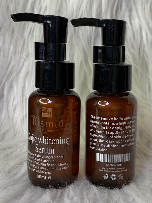BISMID SERUM KOJIC ULTRA BLANCHISSANT ANTI TACHE A LA  VITAMINE B3 VITAMIN C ALPHA ARBUTIN