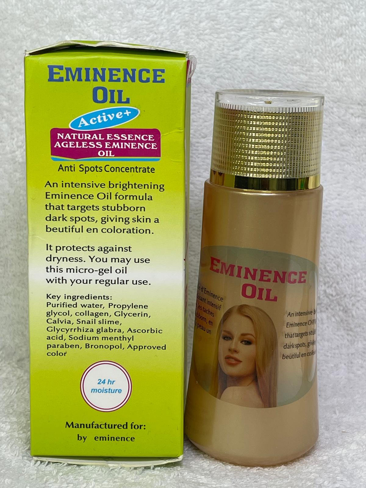 EMINENCE HUILE ULTRA ÉCLAIRCISSANTE ANTI IMPERFECTION 120ML