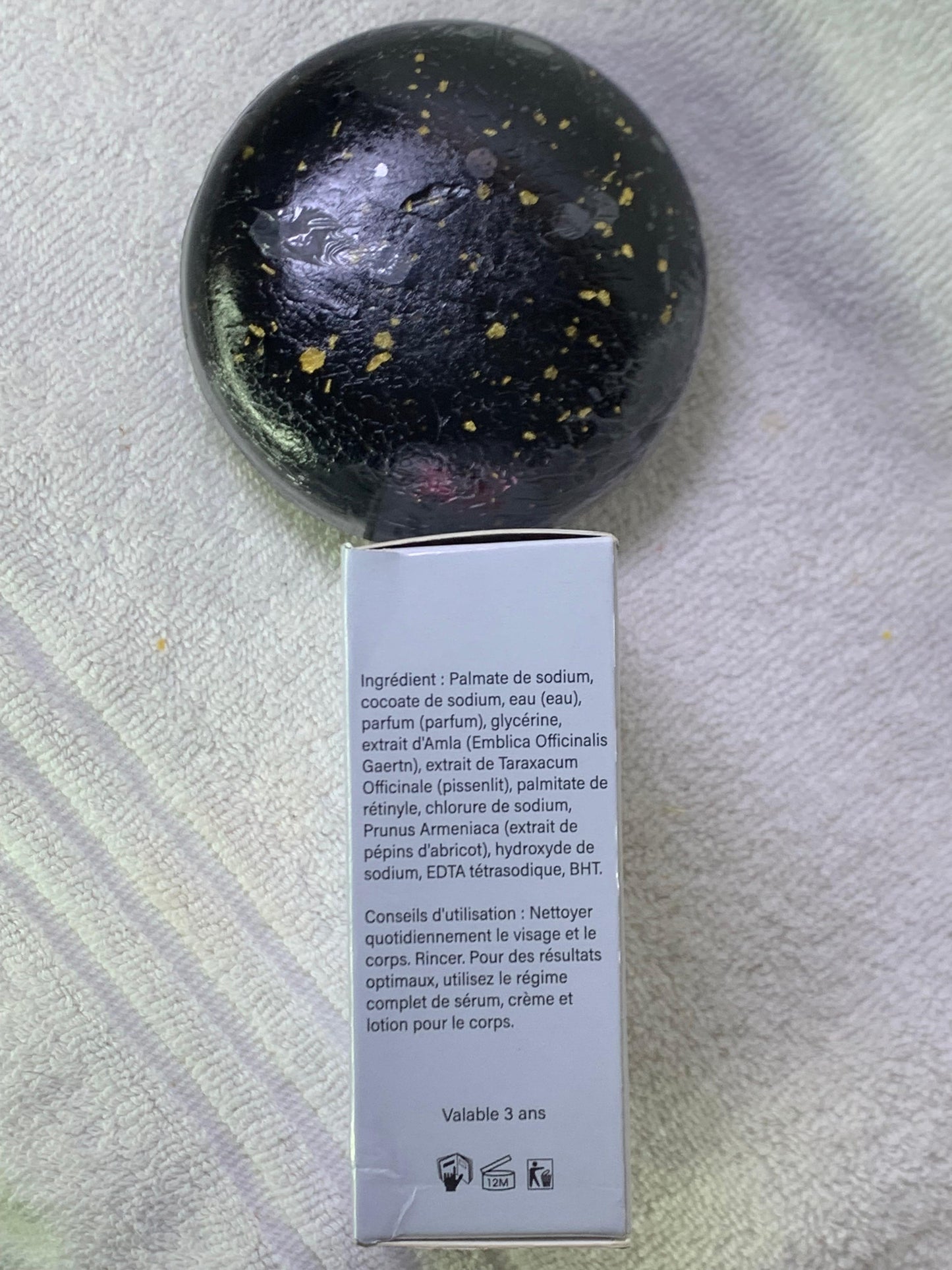 SAVON GLUTA MASTER DIAMANT 24K GOLD ULTRA BLANCHISSANT ANTI IMPERFECTION  ZÉRO TACHE PURIFIANT EXFOLIANT GOMMANT NON SALISSANT