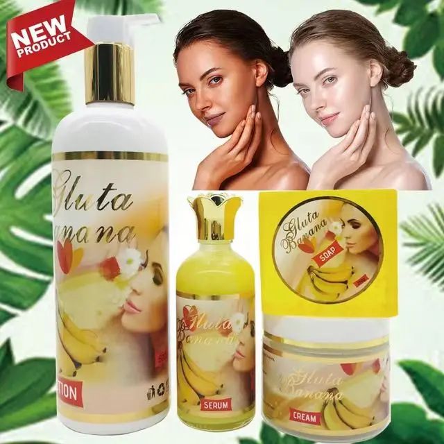 GLUTA BANANA DUO LOTION ET CRÈME DE VISAGE ULTRA BLANCHISSANTE ANTI IMPERFECTION