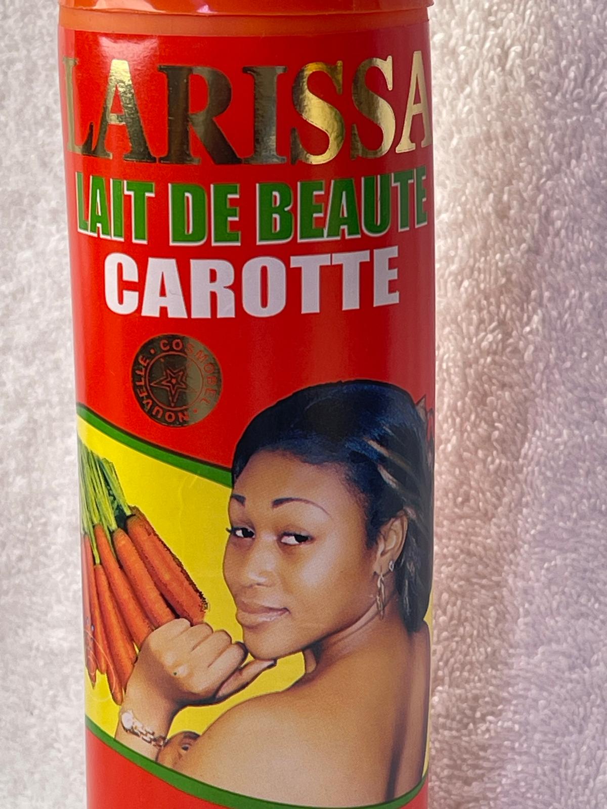 LARISSA LAIT CORPOREL ET LOT DE 3 SAVON LARISSA CATOTTES PAPAYE , LEMON ULTRA ÉCLAIRCISSANT ANTI IMERFECTION