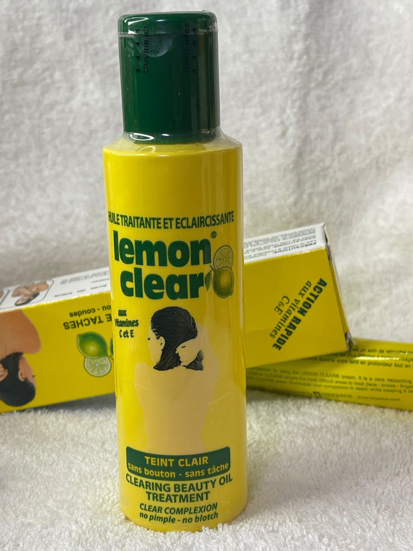 Lemon clear  lote de soins corps et visage anti imperfection