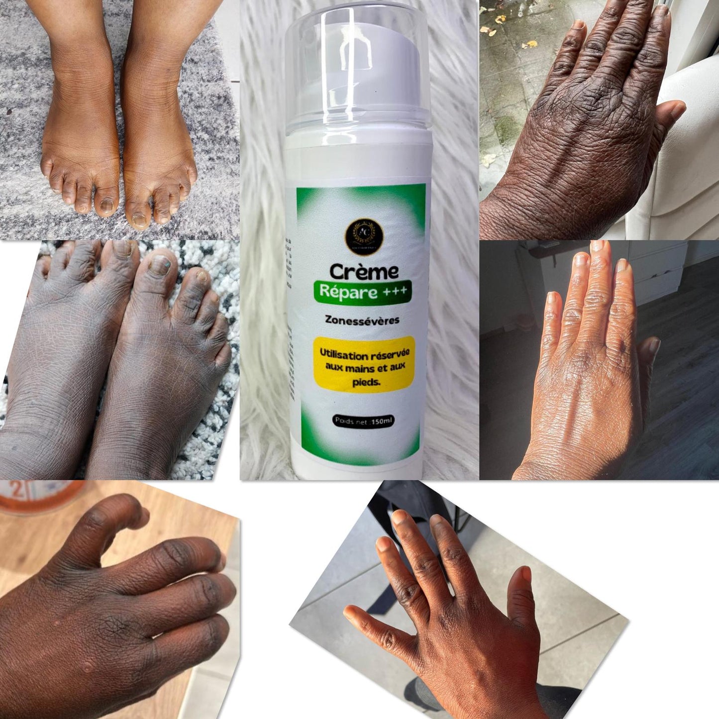 REPARE+ CREME REPARATRICE MAINS ET PIEDS ANTI IMPERFECTION HYDRATANTE NOURRISSANTE