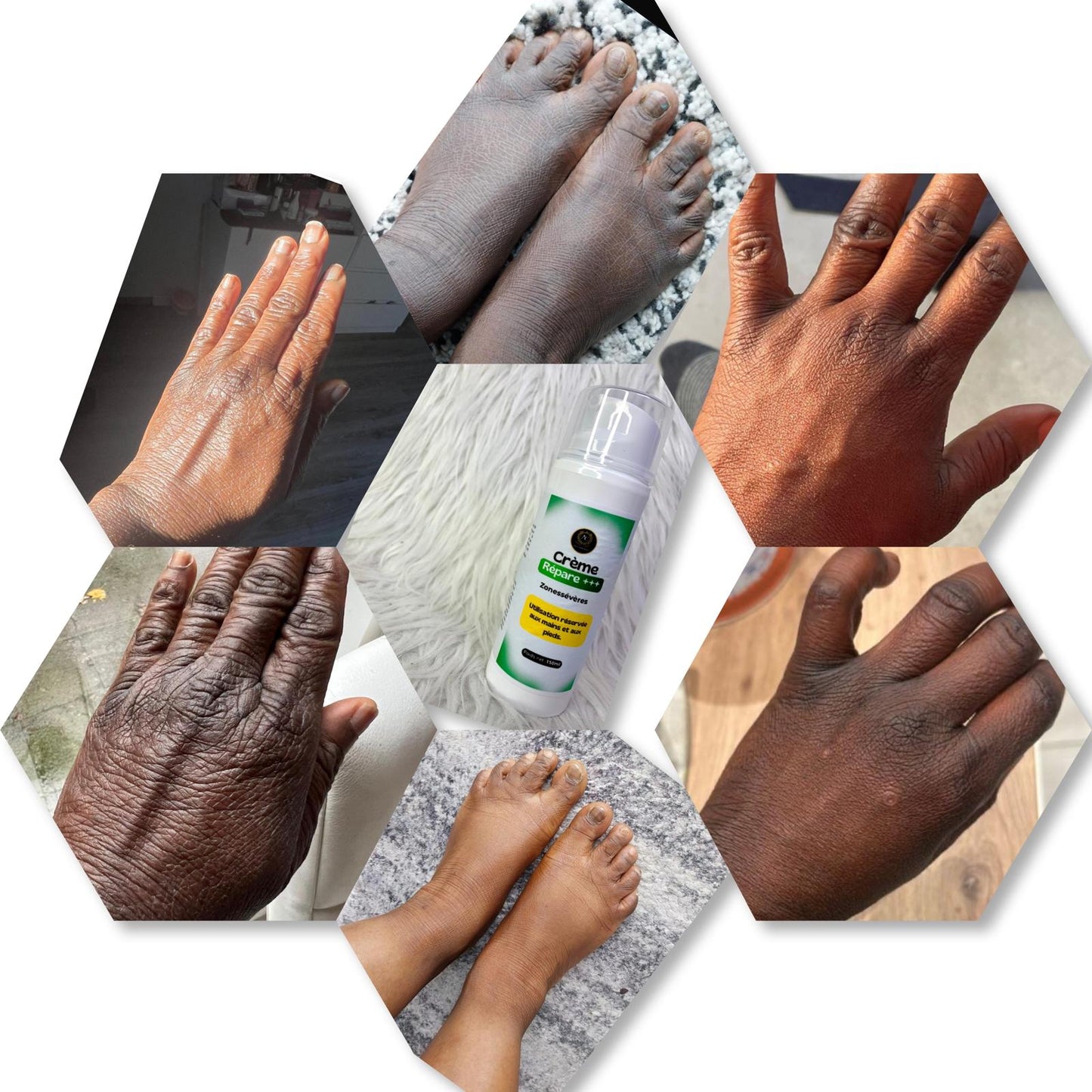 REPARE+ CREME REPARATRICE MAINS ET PIEDS ANTI IMPERFECTION HYDRATANTE NOURRISSANTE