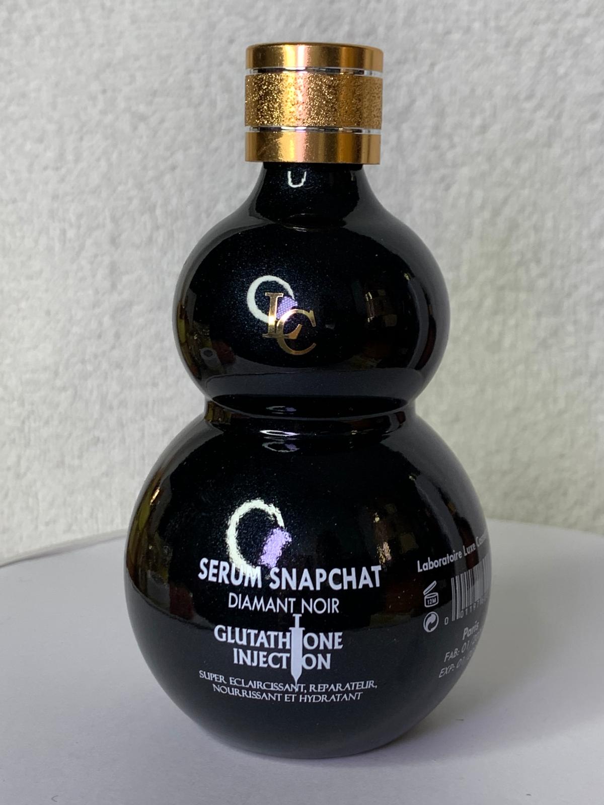 SERUM SNAPCHAT DIAMANT NOIR GLUTATHION INJECTION SUPER ECLAIRCISSANT REPARATEUR NOURRISSANT HYDRATANT