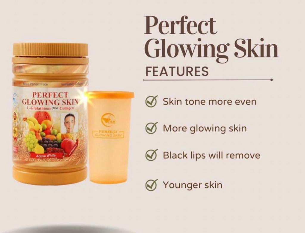 Collagène Perfect Glowing Skin - Le secret d'une peau brillante et sans imperfection