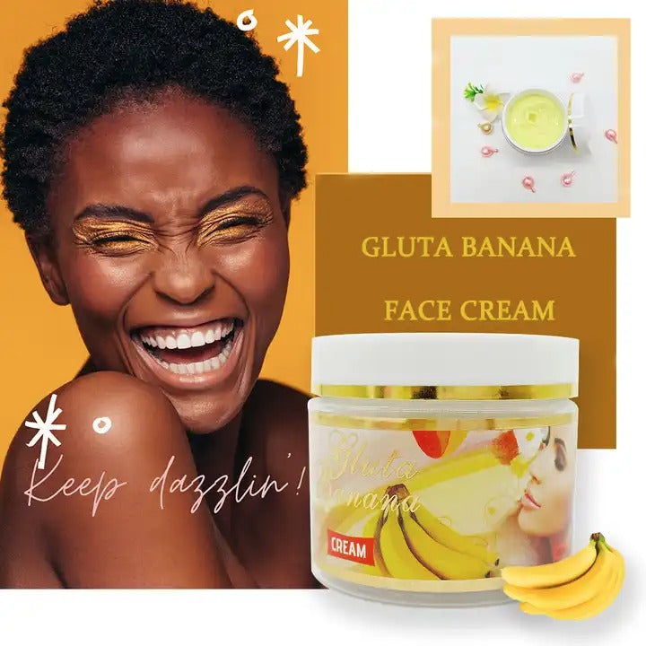 GLUTA BANANA CREME DE VISAGE ULTRA ÉCLAIRCISSANTE ANTI IMPERFECTION BLANCHI ADOURCI RAJEUNI 100ML