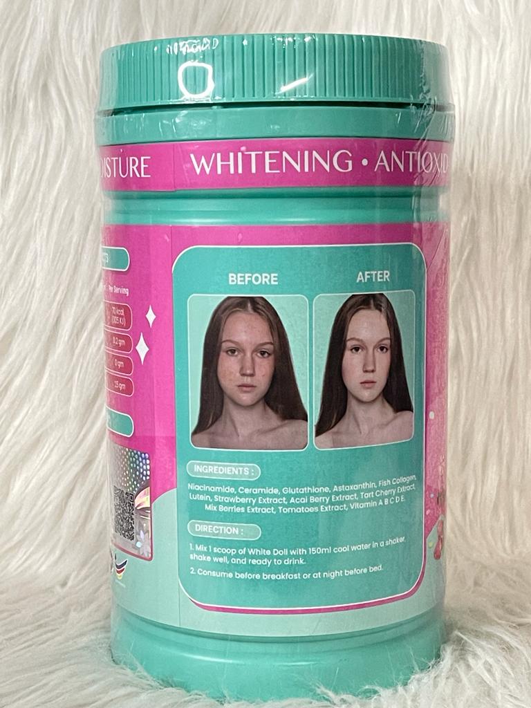 MIRACLE PURE WHITE COLLAGENE GLUTA ULTRA BLANCHISSANT ANTI IMPERFECTIONS  800G DE POUDRE