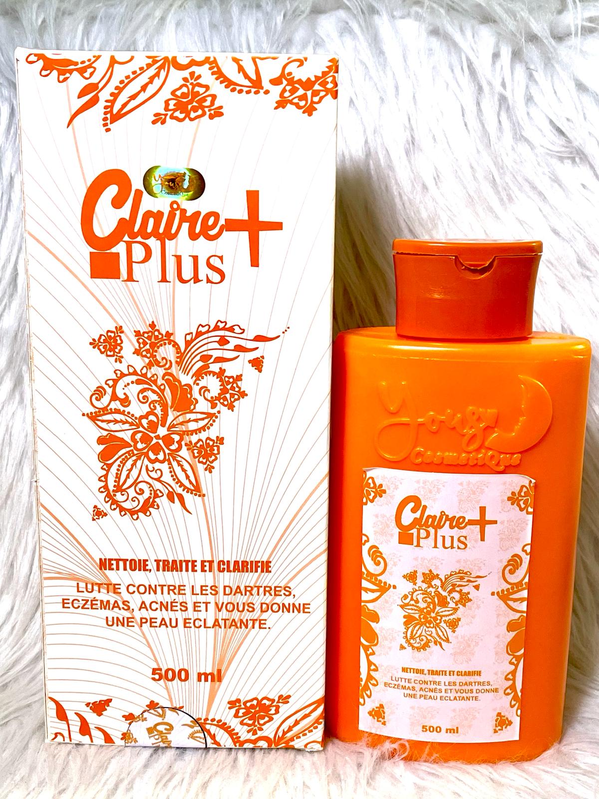 DUO CLAIRE PLUS GEL DE DOUCHE ET LAIT ULTRA BLANCHISSANT ANTI IMPERFECTIONS POUR  TOUT TYPE DE PEAU
