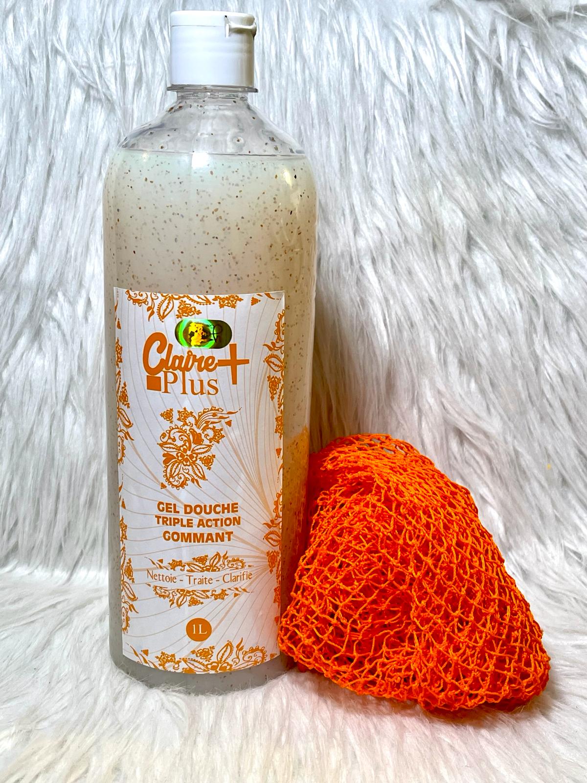 DUO CLAIRE PLUS GEL DE DOUCHE ET LAIT ULTRA BLANCHISSANT ANTI IMPERFECTIONS POUR  TOUT TYPE DE PEAU