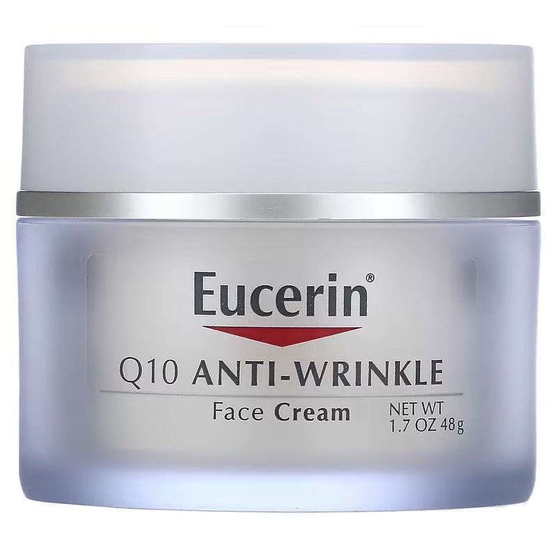 Eucerin, Crème visage antirides au Q10, 48 g super efficace