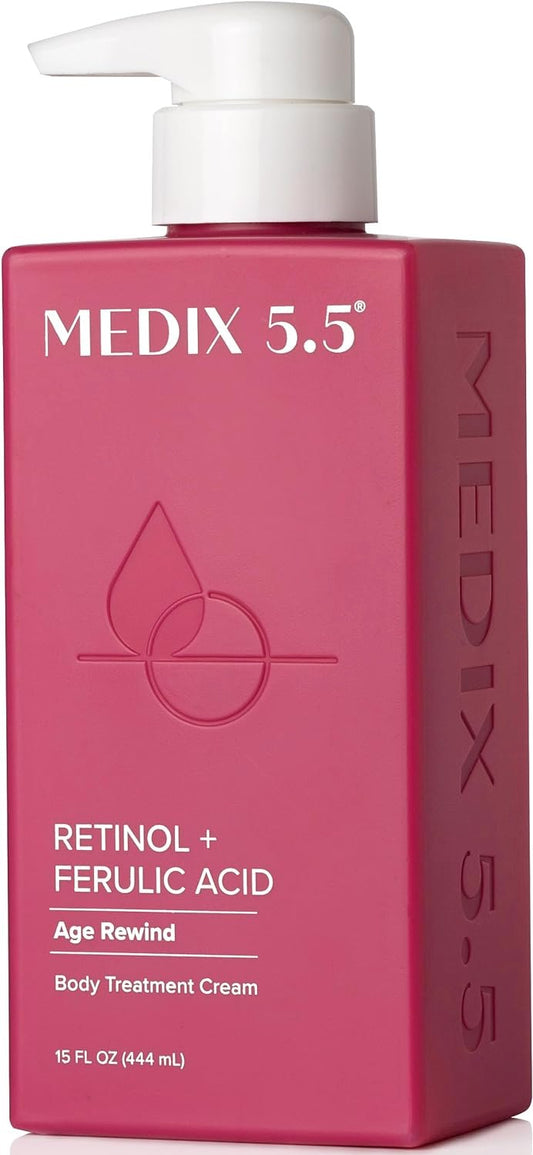 MEDIX 5.5 RETINOL FERULIC ACIDE ANTIGE CREME ULTRA ÉCLAIRCISSANTE ANTI IMPERFECTION 444ML