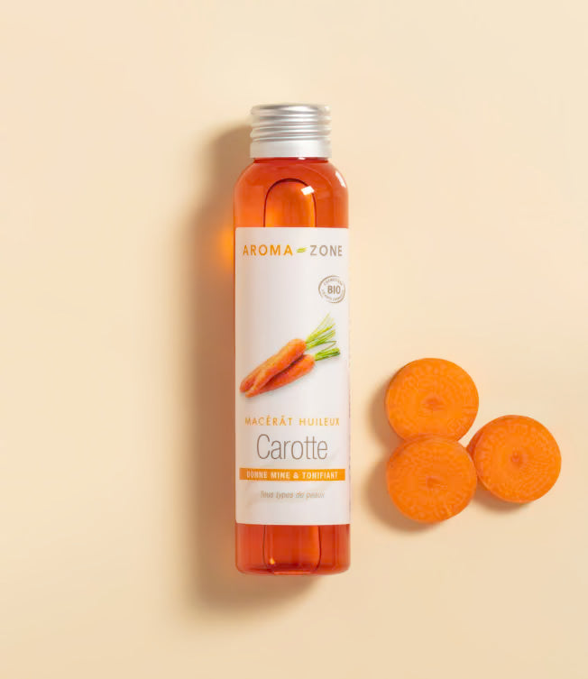 Huile de Carotte BIO (macérât huileux)  livraison rapide  100ml ,250ml