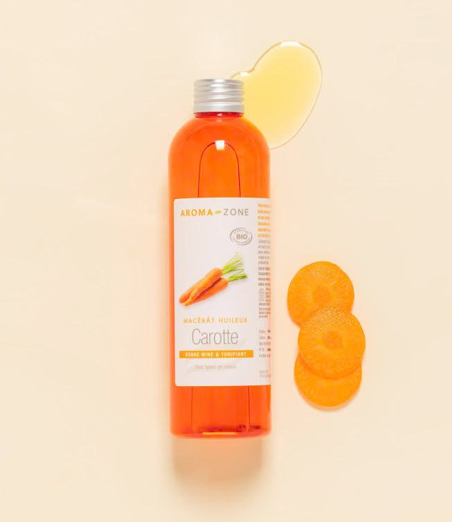 Huile de Carotte BIO (macérât huileux)  livraison rapide  100ml ,250ml