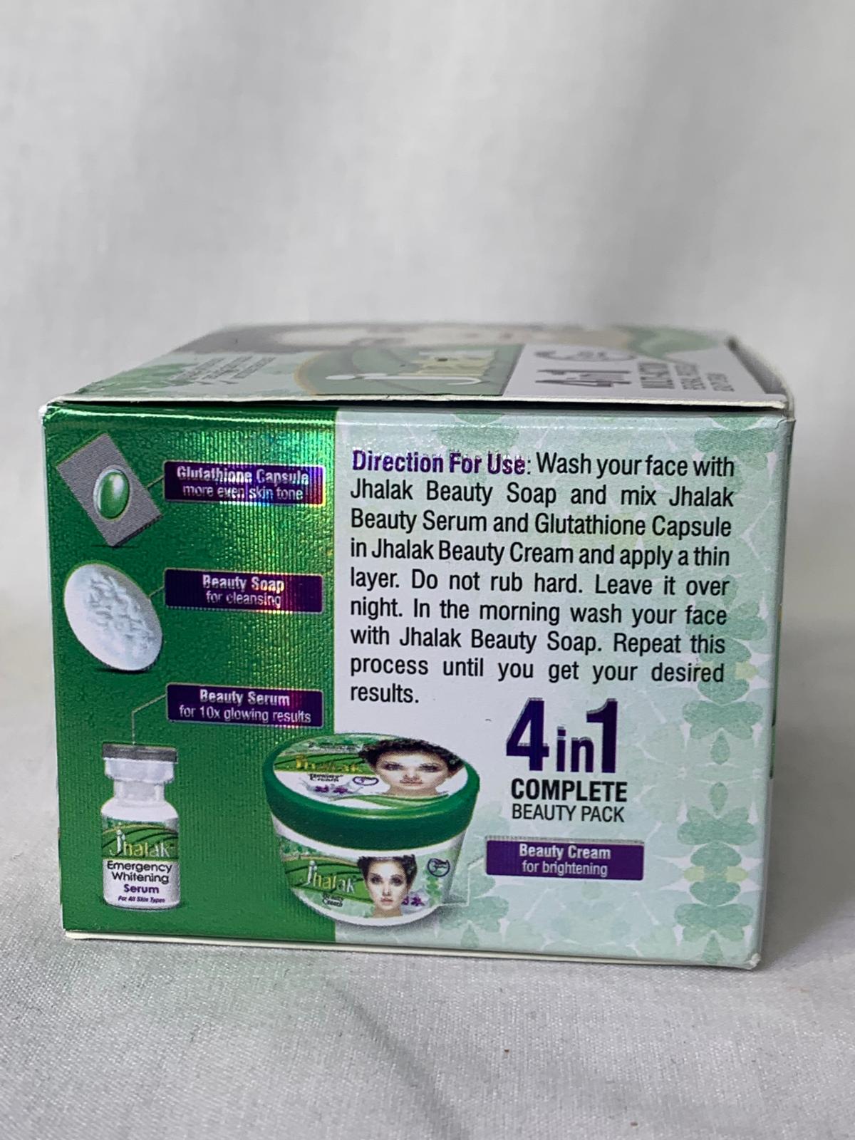 JHALAK 4EN1 CREME DE VISAGE MULTI-ACTION ECLAIRCISSANTE TRAITEMNT DES TACHES MELASMA CICATRICES  REPARATRICECORRECTRICE NOURRISSANTE ANTI IMPERFECTION