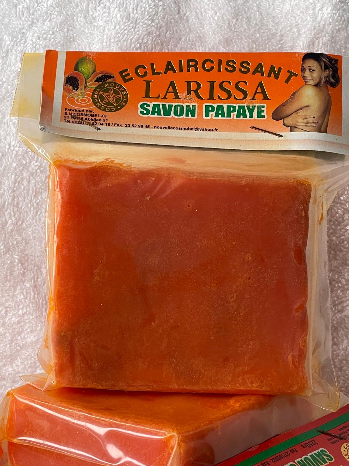 LARISSA CAROTTE SAVON ULTRA ÉCLAIRCISSAN  ANTI IMPERFECTION 225G