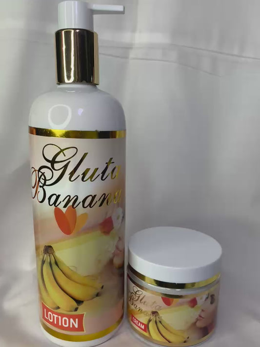 GLUTA BANANA DUO LOTION ET CRÈME DE VISAGE ULTRA BLANCHISSANTE ANTI IMPERFECTION