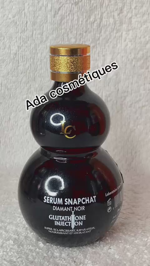 SERUM SNAPCHAT DIAMANT NOIR GLUTATHION INJECTION SUPER ECLAIRCISSANT REPARATEUR NOURRISSANT HYDRATANT
